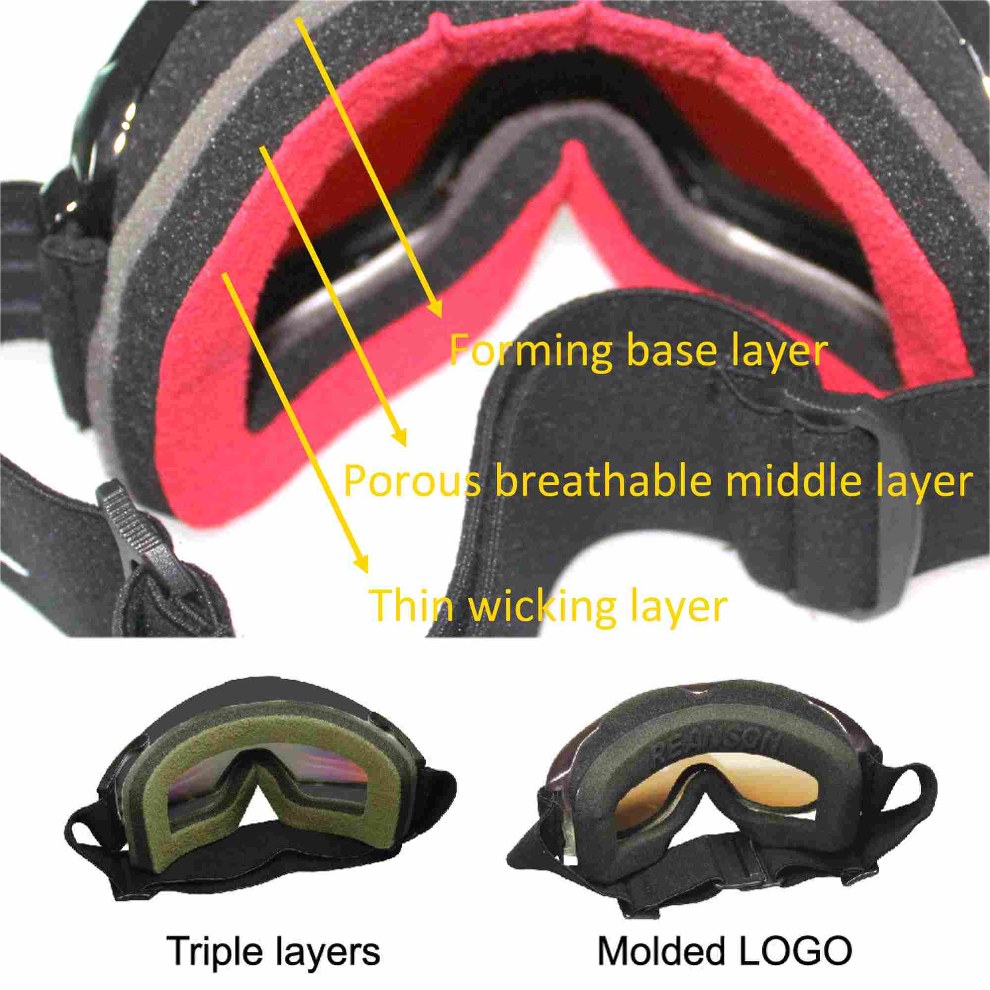 индивидуальные лыжные очки