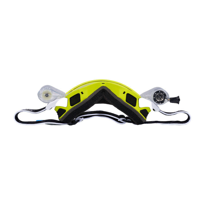 Мотоциклетные очки поверх очков-MXG136Желто-зеленая рулонная пленка