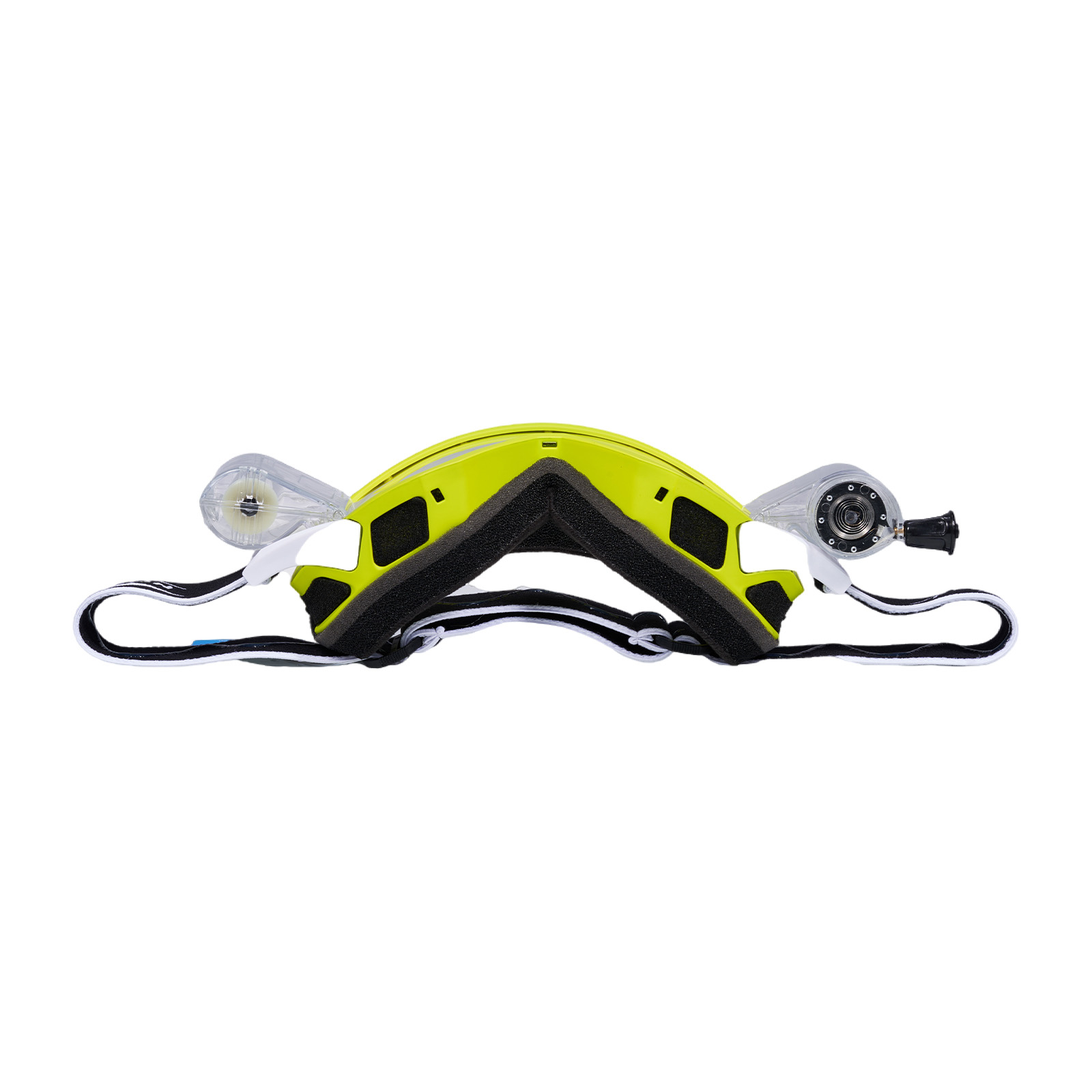 Мотоциклетные очки поверх очков-MXG136Желто-зеленая рулонная пленка