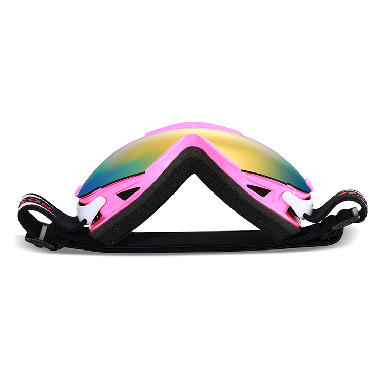 Лыжные очки унисекс в оправе с противотуманной защитой, очки для сноуборда SKG 125