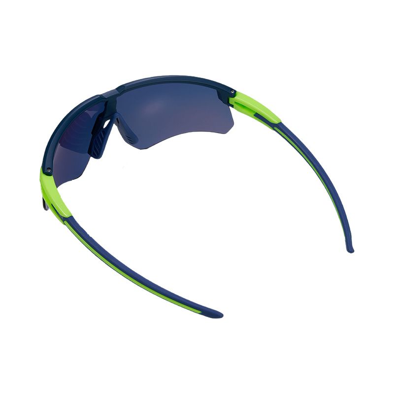 SP040 Зеленая оправа + красные линзы