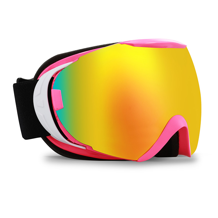 Лыжные очки унисекс в оправе с противотуманной защитой, очки для сноуборда SKG 125