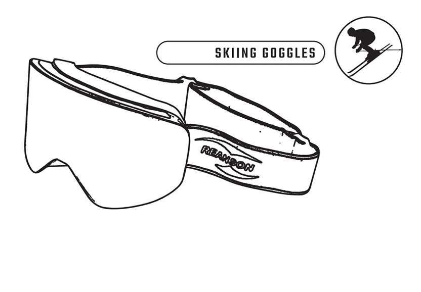 Skiing Goggles 1
